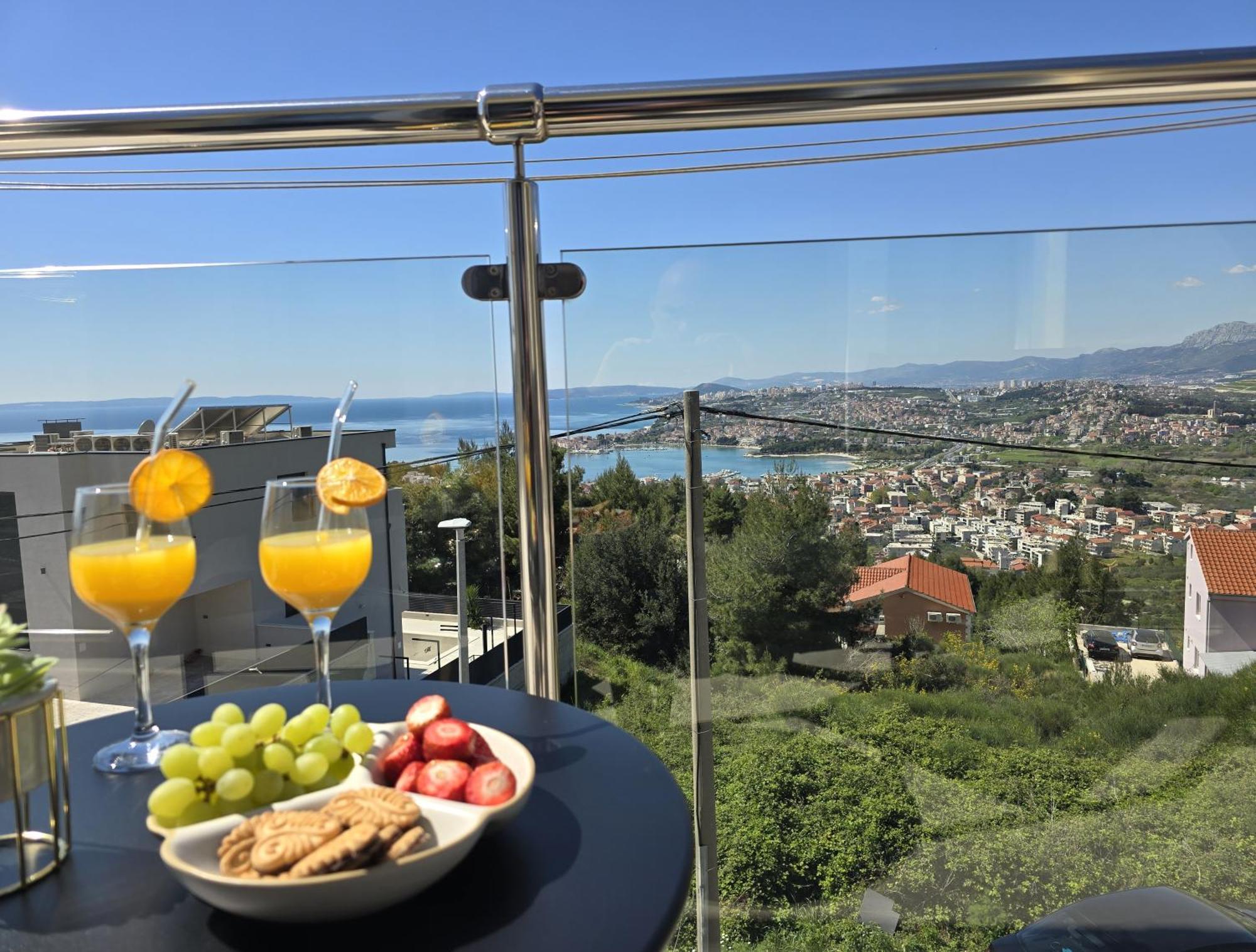 Villa Matanovi Dvori Podstrana Esterno foto